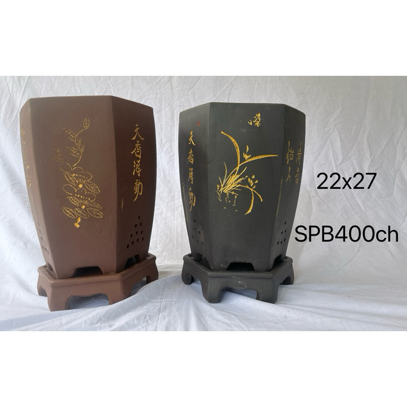 pot keramik bonsai import premium