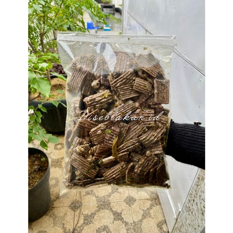 

Kerupuk jengkol kerupuk asbes original daun jeruk kemasan 500gram