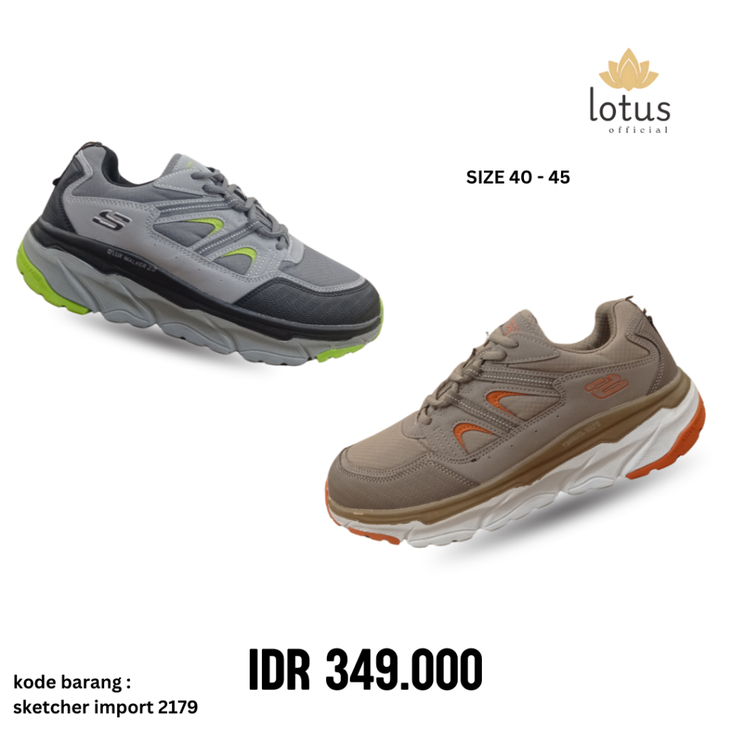 SEPATU SKECHER - SEPATU PRIA - SKECHER IMPORT 2179