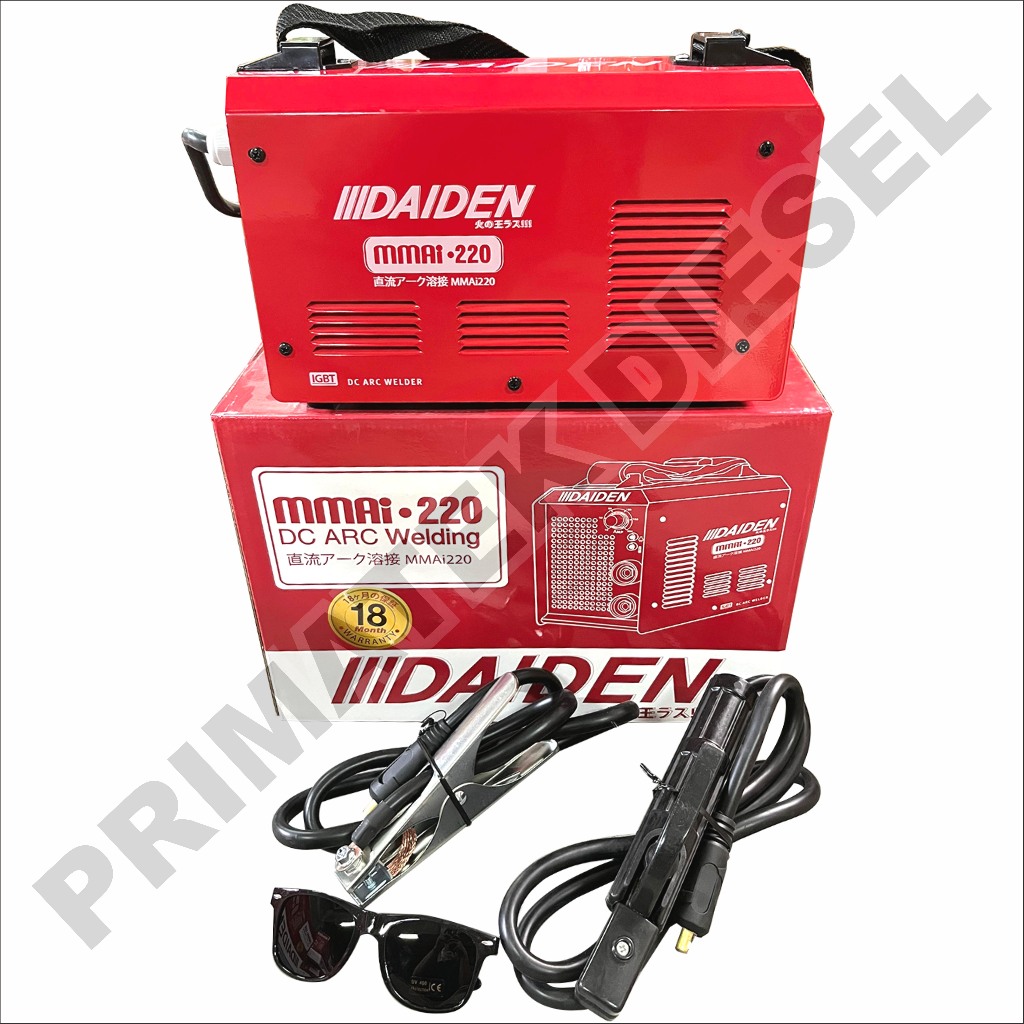 Mesin Las Listrik 220A DAIDEN MMAI 220 -  Inverter Travo Trafo DAIDEN/ Mesin Inverter Trafo Travo La