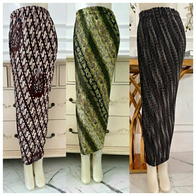 Rok Plisket Batik | Bawahan kebaya | Rok Kondangan | Bawahan batik Kondangan | Rok Plisket | Rok Bat