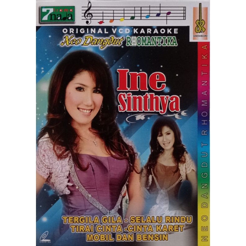 VCD ORIGINAL ALBUM DANGDUT INE SINTHYA BERSAMA NEO DANGDUT RHOMANTIKA