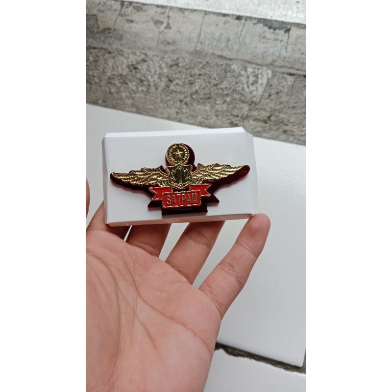 Wing satpam,wing security, lencana satpam, pin satpam, pin security
