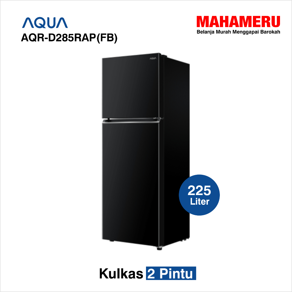 Kulkas 2 Pintu AQUA AQR-DTM285RAP(FB)