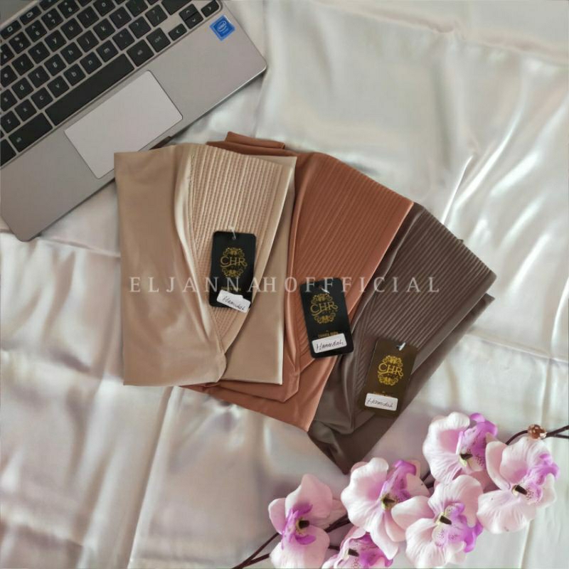 Hijab Sport Bergo Hamidah CHR All Size Bahan Jersey