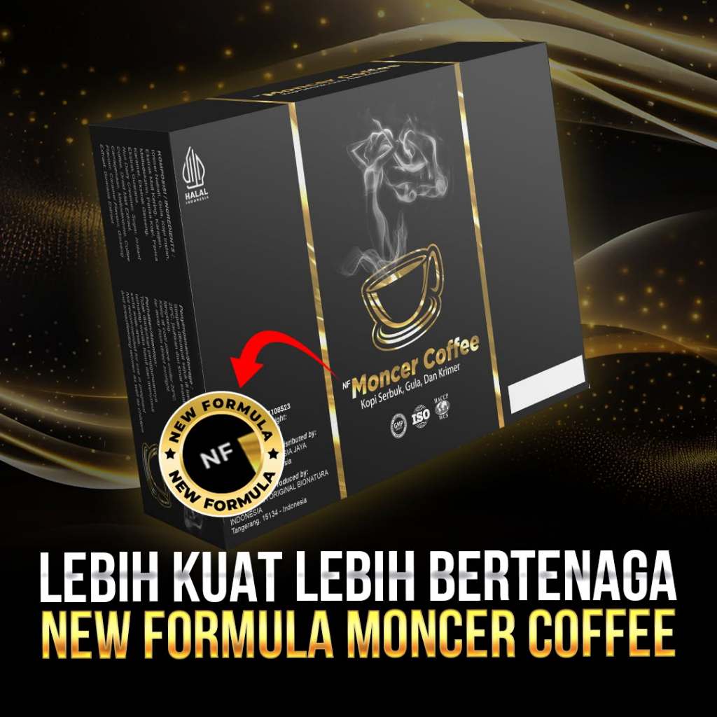 

Monceer Coffee Original | Kopi Stamina Halal BPOM Tahan Lama Suplemen Alami Untuk Vitalitas Pria