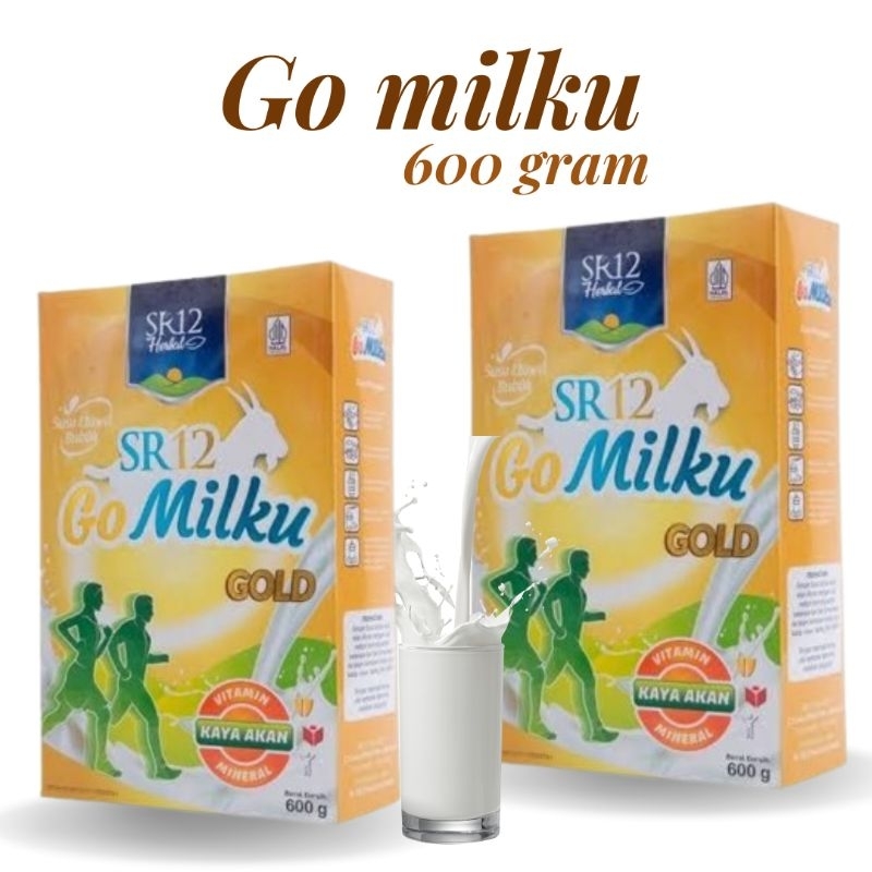 

Gomilku Gold SR12 Susu Kambing Etawa Rendah Lemak Tinggi Kalsium Bebas Gula solusi alergi susu