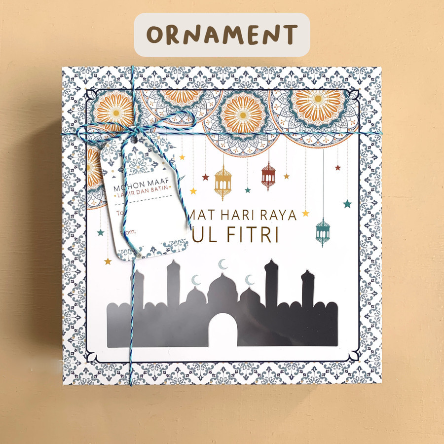 

Box Dus Hari Raya Idul Fitri White 22x22x8 Cm