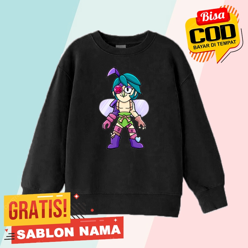 Sweater Anak Angelo From Brawl Star / Sweater Anak Laki Laki & Perempuan Angelo From Brawl Star