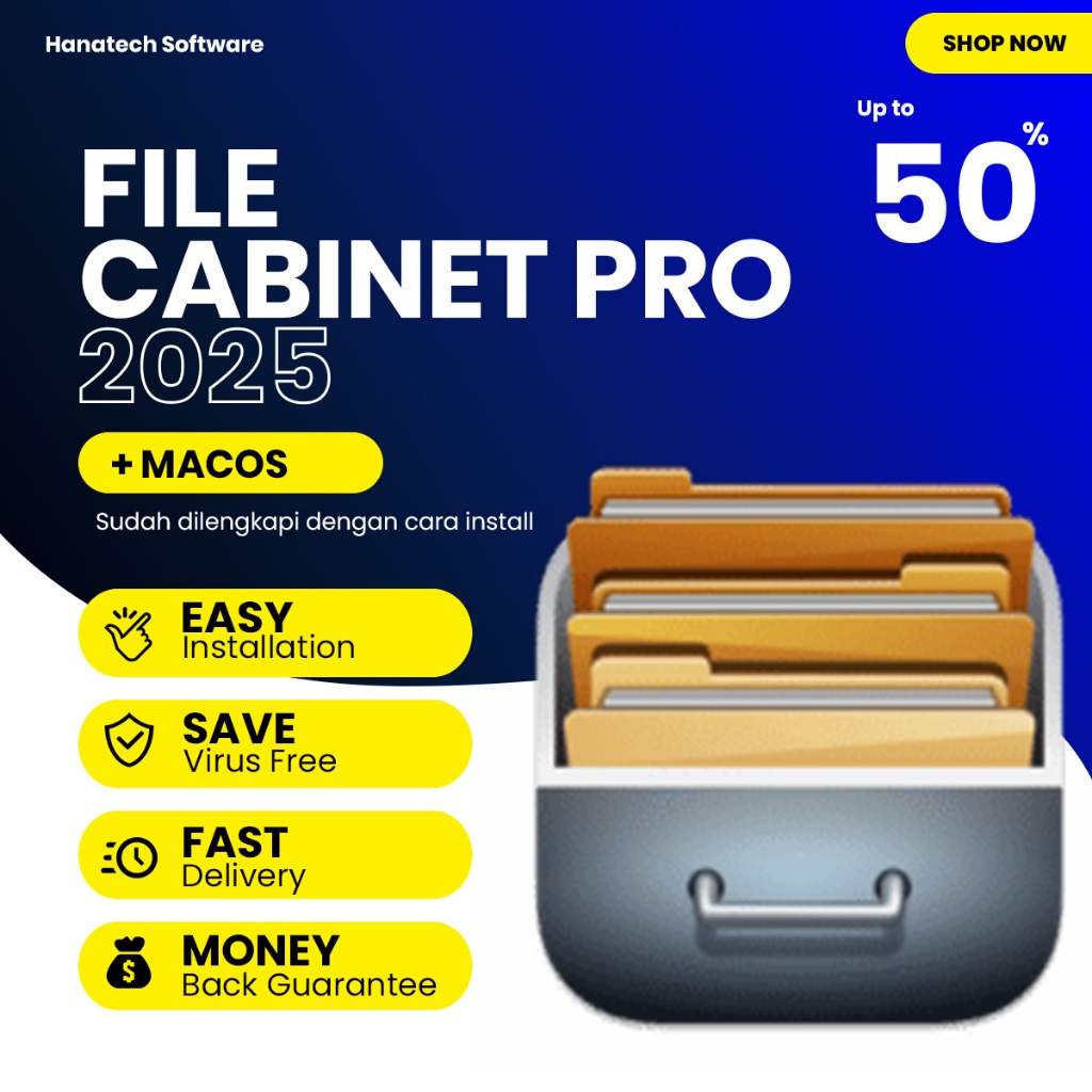 Software File Manager Menubar: File Cabinet Pro 8 [MAC]