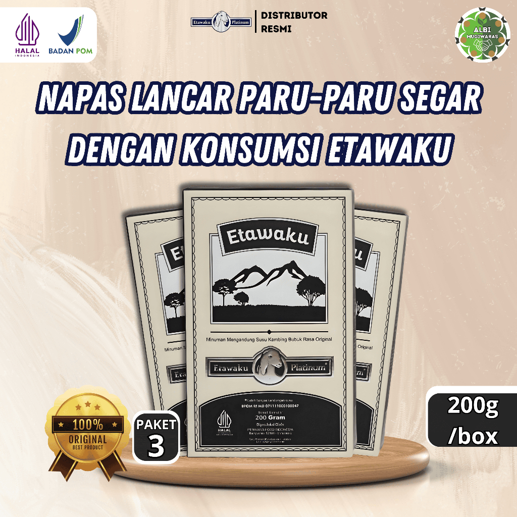 

ETAWAKU 3 BOX SEHAT - Asma Nyeri Dada Hilang Seketika Ampuh Atasi Masalah Pernapasan Asma Nyeri Dada