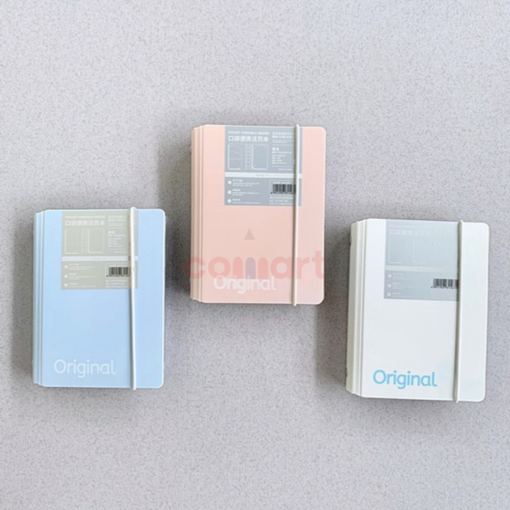 

Pocket Portable Binder Original Pastel Aesthetic Plus Looose Leaf A6 FPSZ001 - Binder Kuliah A6 Cover PVC Waterproof Agenda Ring Buku Catatan Bisa Diisi Ulang