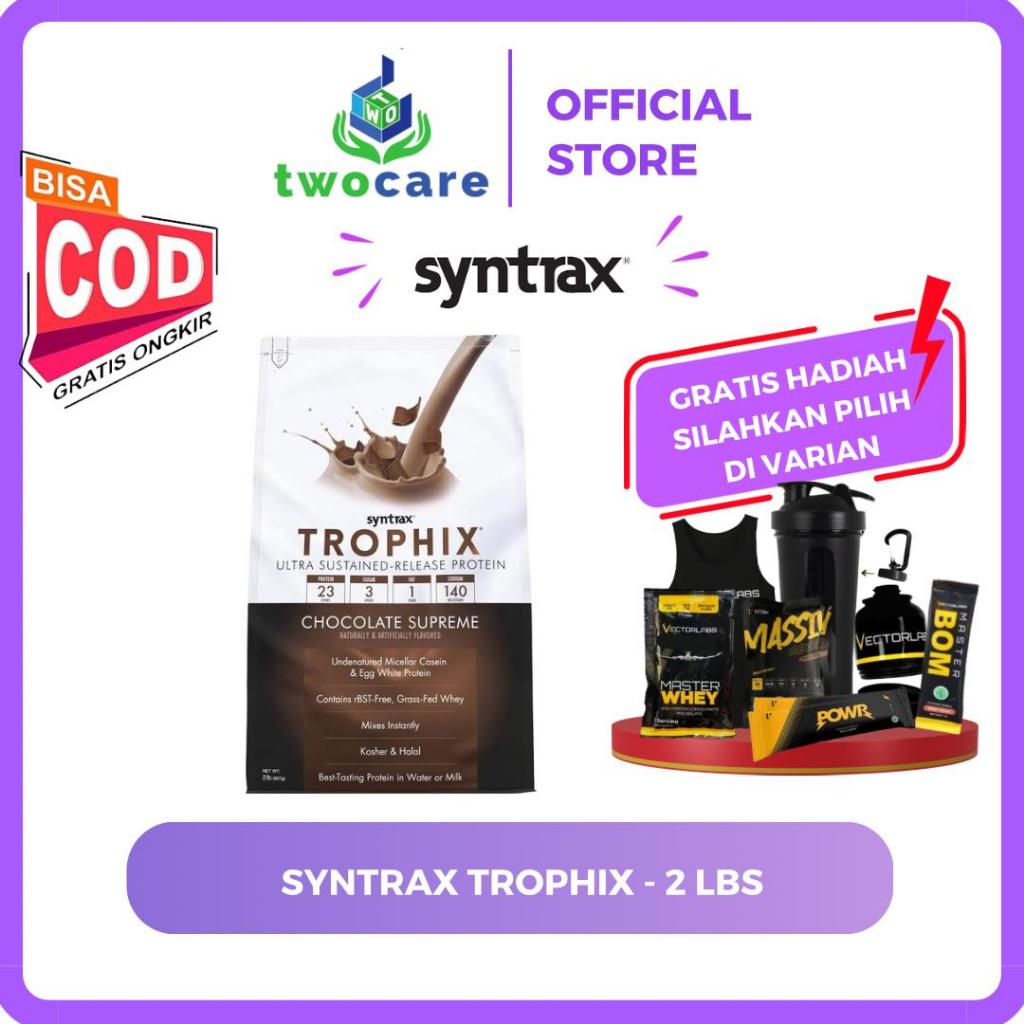 Syntrax Trophix 2Lbs Casein Ultra Sustained Release Whey Protein