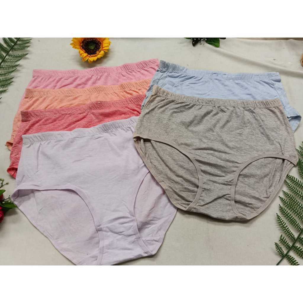 CD / CELANA DALAM WANITA POLOS #2309 BAHAN KATUN MELAR SUPER BIG SIZE