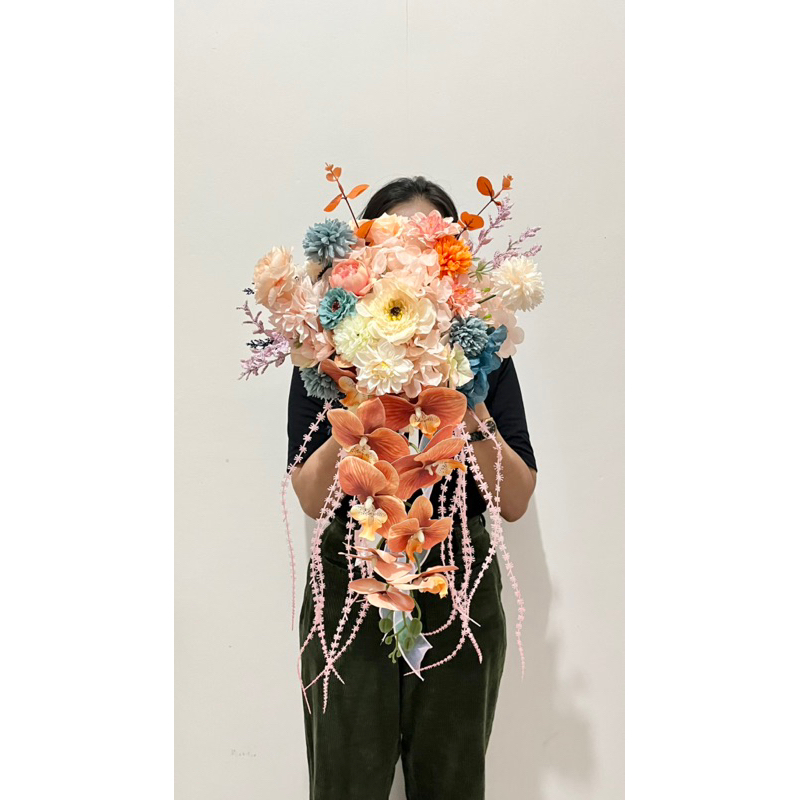 HAND BOUQUET WEDDING ENGAGEMENT - Grace Hand Bouquet