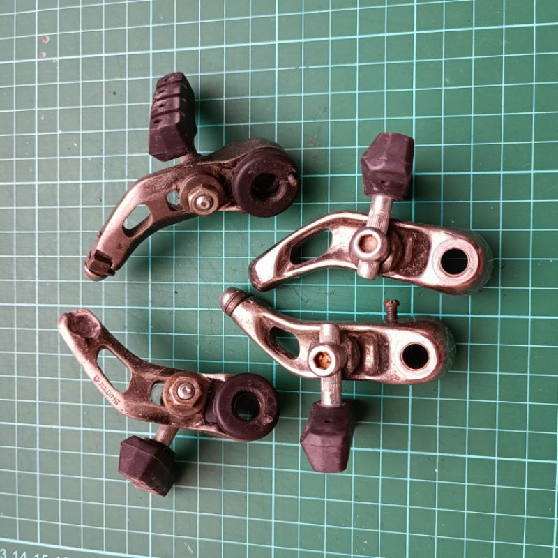 Rem Cantilever sepeda klasik Shimano Jepang Bekas Bagus normal