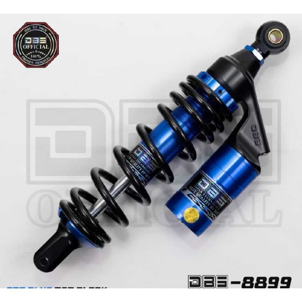 Shock Subreker Tabung DBS G-Plus uk 310 mm warna Hitam/Biru pnp Mio M3/Mio J/Beat Karbu/Mio Sporty/X