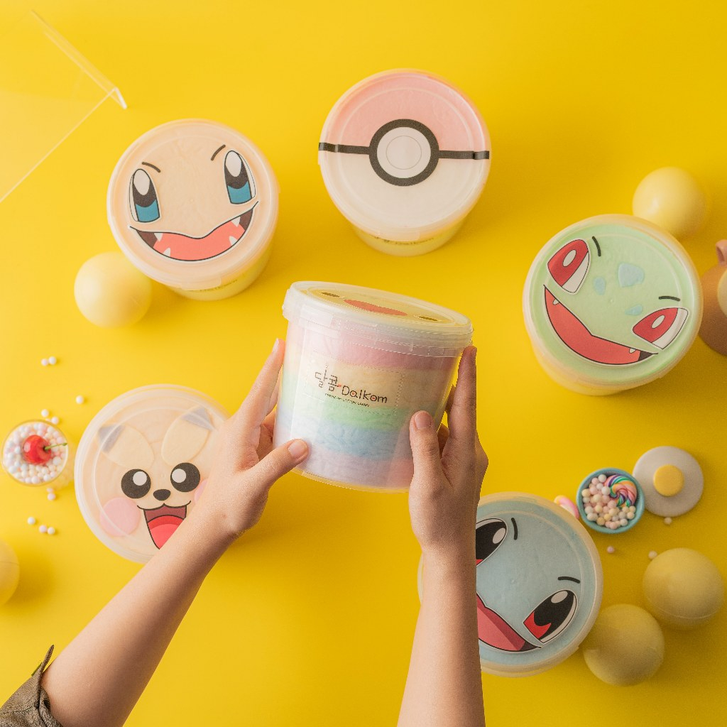 

Dalkom Bucket_Pokemon/ Cotton Candy / Gulali / Arum Manis