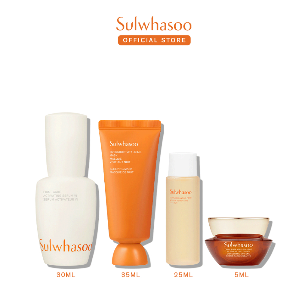 Sulwhasoo First Care Activating Serum (Trial Kit) -  Serum Anti Aging, Essence, Boosting Serum, Pera