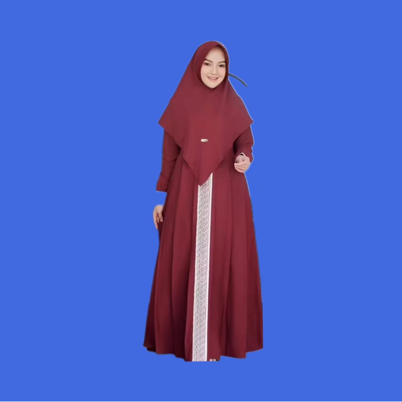 TERBARU BEST DEALS PROMO GAMIS TERBARU SYARI KANAYA // GAMIS SYARI CRINKEL AIRFLOW BUSUI RESLETING