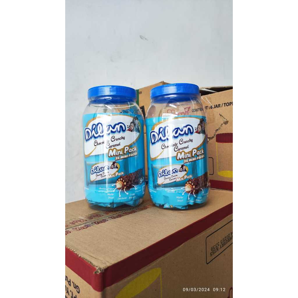 

Dilan Chocolate Crunchy Caramel Toples Isi 25pcs Nisadkc
