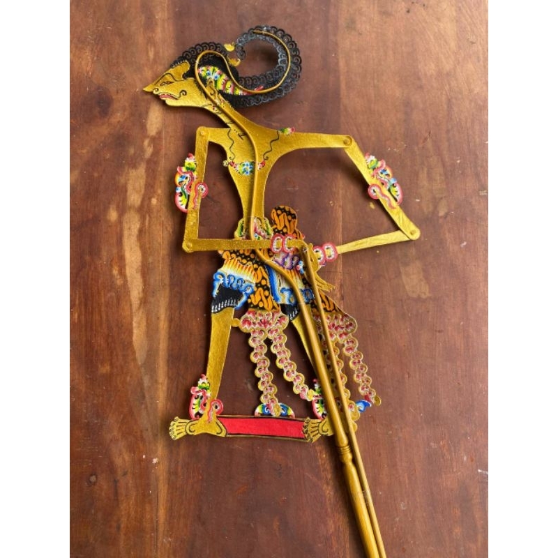 NAFLAHSTORE | Wayang Kulit WISANGGENI Gapit Bambu Ukuran Standar Dalang