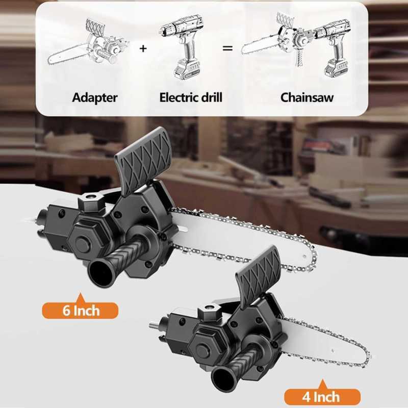 YUKIDO Adaptor Bor Drill Menjadi Gergaji Chain Saw / Converter Drill Chainsaw