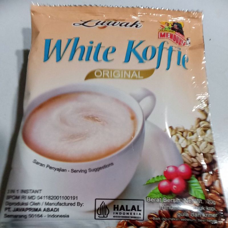 

luwak white coffe renceng