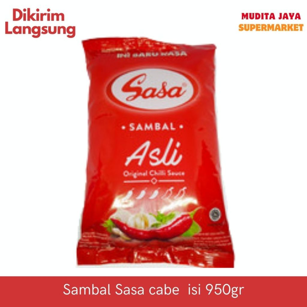 

Sambal Cabe Sasa 950gr Medan