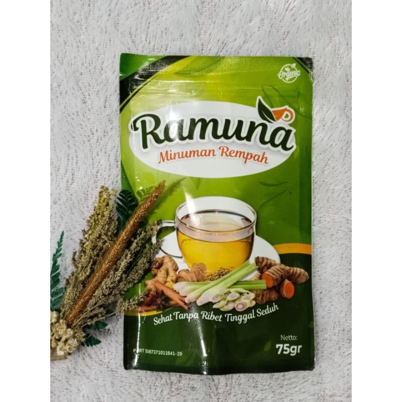 

Ramuna Minuman Rempah BPOM/Kolesterol/Lambung/ Batuk/Praktis Tanpa Ribet