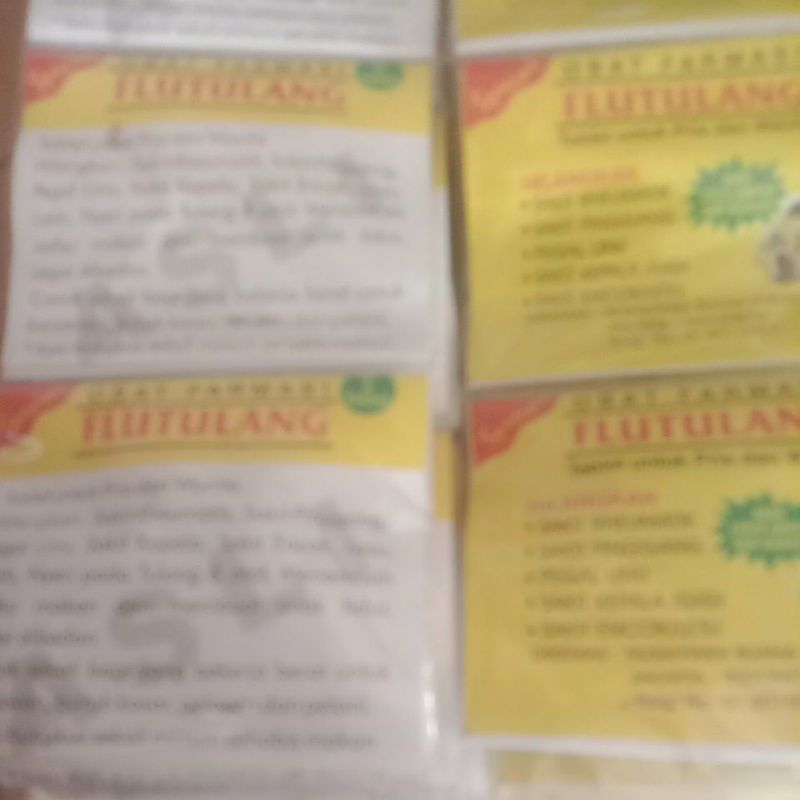 FLU TULANG OBAT FARMASI 1HANGER ISI 20BUNGKUS