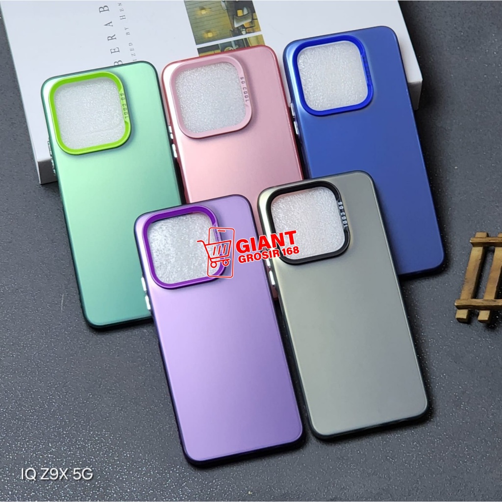 Case IMD Color Plate Hologram Case iQoo Z9X 5G