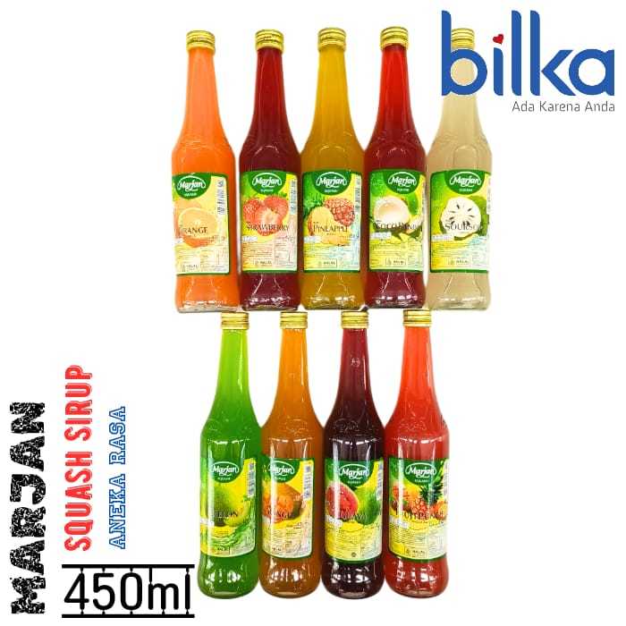 

MARJAN Sirup Squash 450ml Aneka Rasa