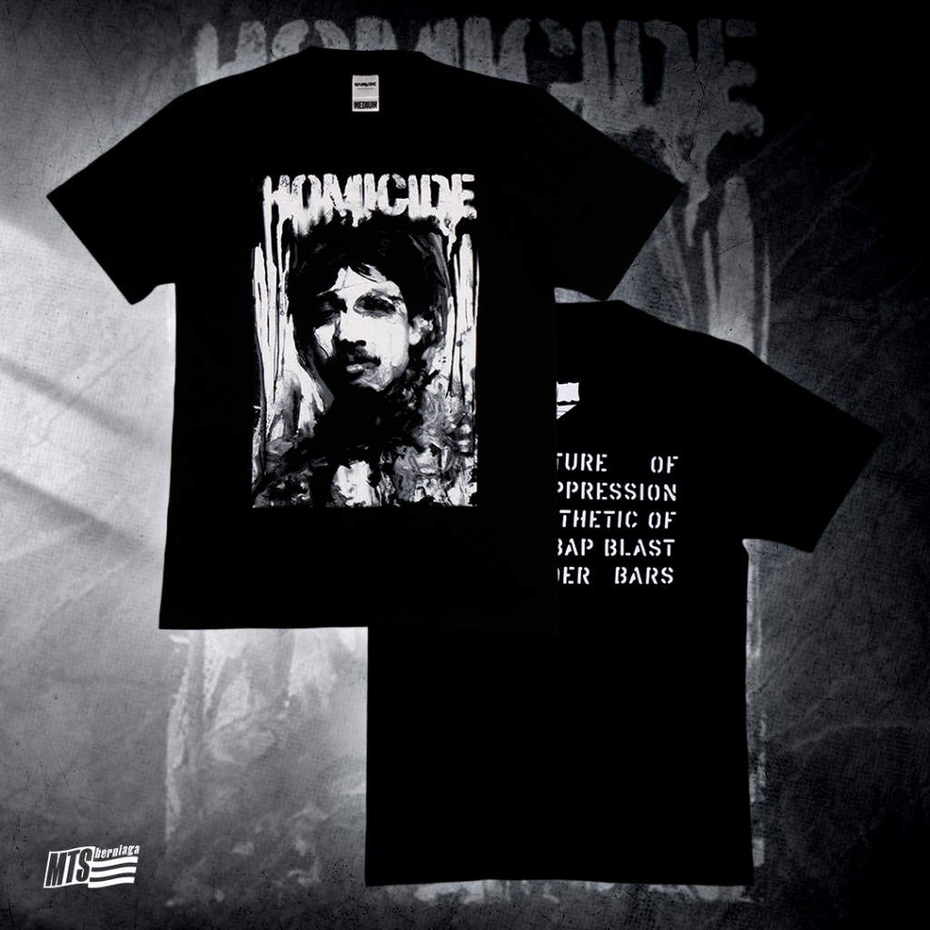 Kaos HOMICIDE - Munir by GRIMLOC