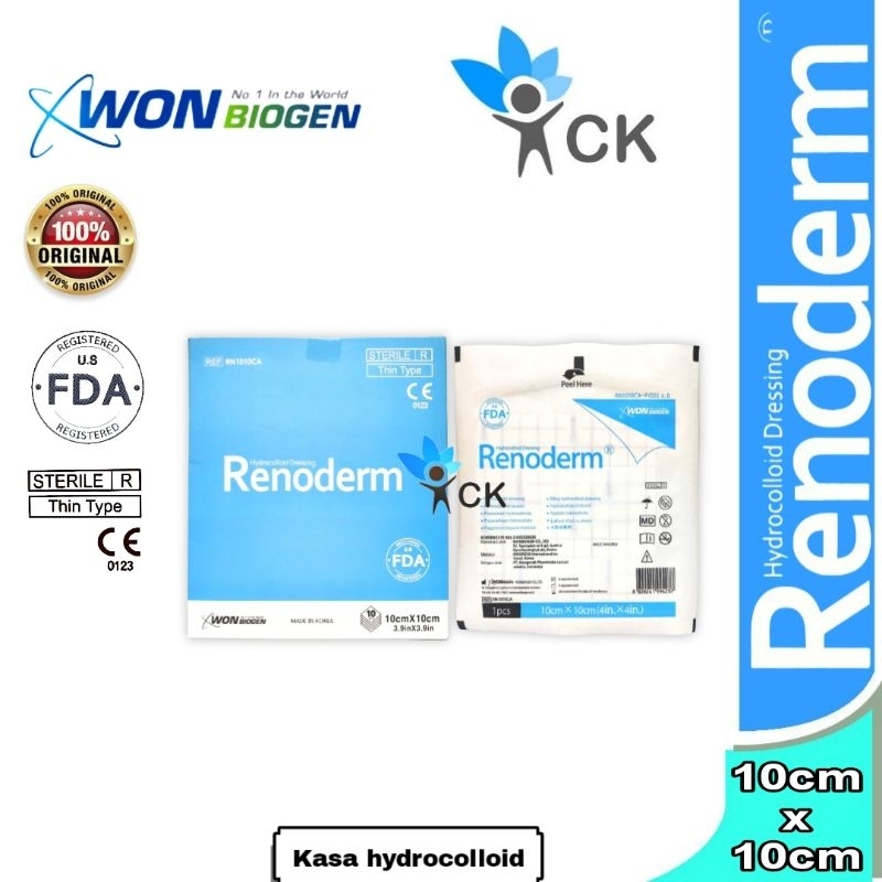 RENODERM 10 x 10 cm pcs hydrocolloid dressing