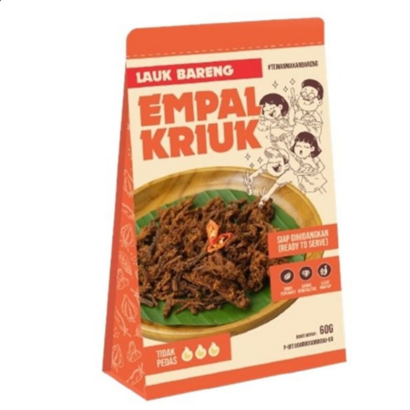

Lauk Bareng Empal Kriuk 60gr
