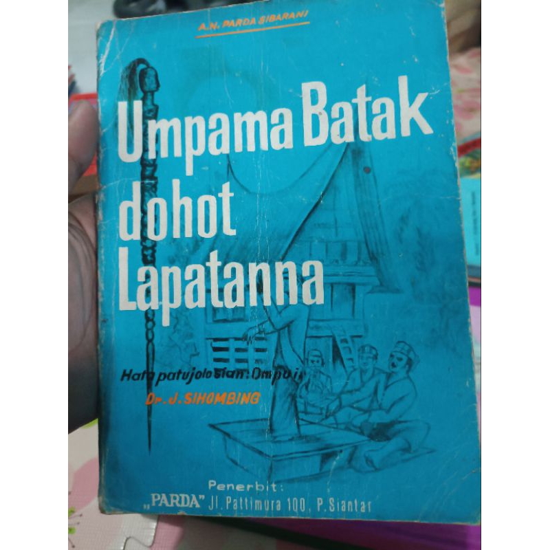 umpama batak dohot lapatanna dr j Sihombing