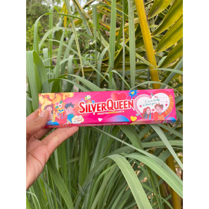 

[TERMURAH]SILVERQUEEN MILK CHOCOLATE WITH CASHEWS 55g