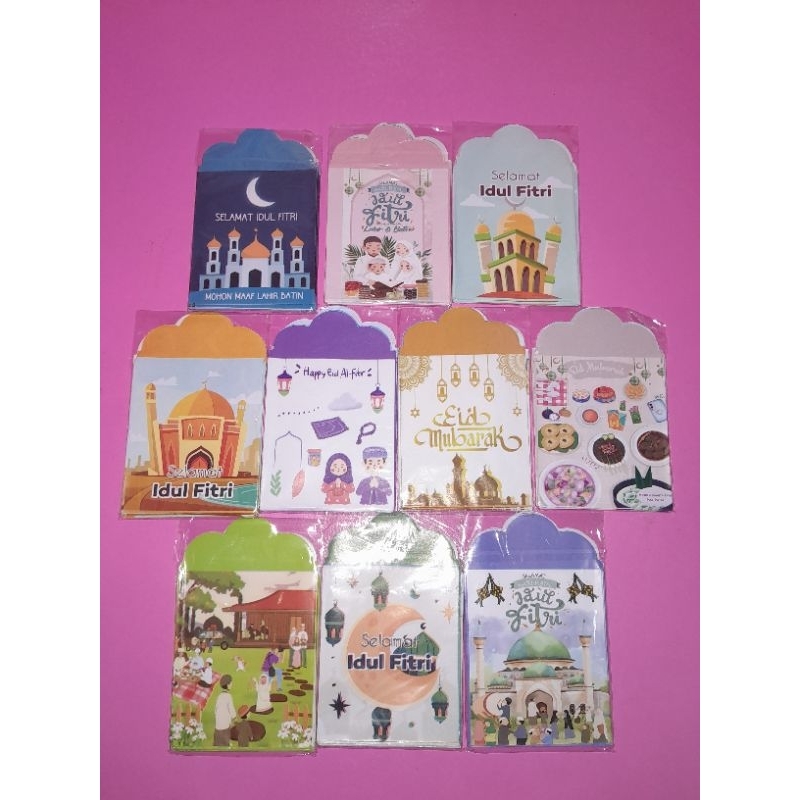 

Amplop Lebaran Motif Islam isi 10 Murah