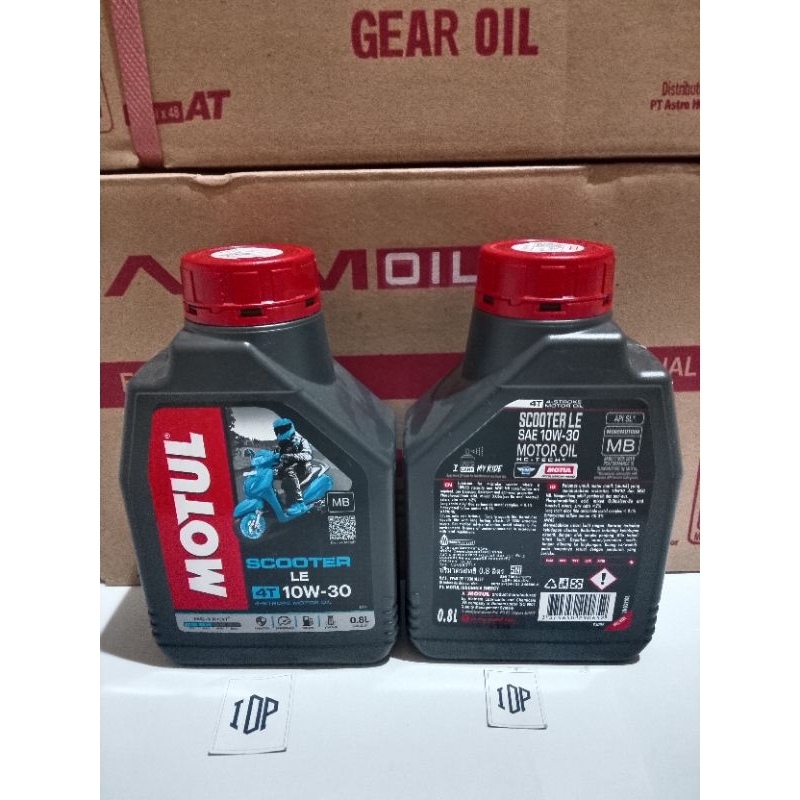 Oli mesin motul matic 800ml original