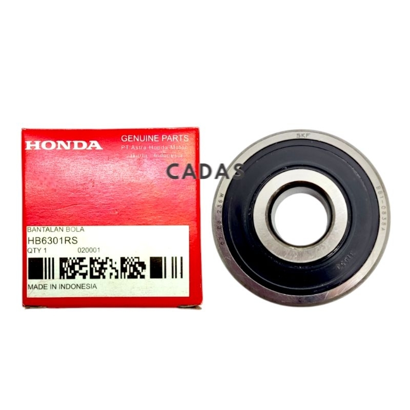 BEARING RODA 6301 LAHER RODA DEPAN BELAKANG HONDA GRAND REVO TIGER IMPRESSA SUPRA X 125