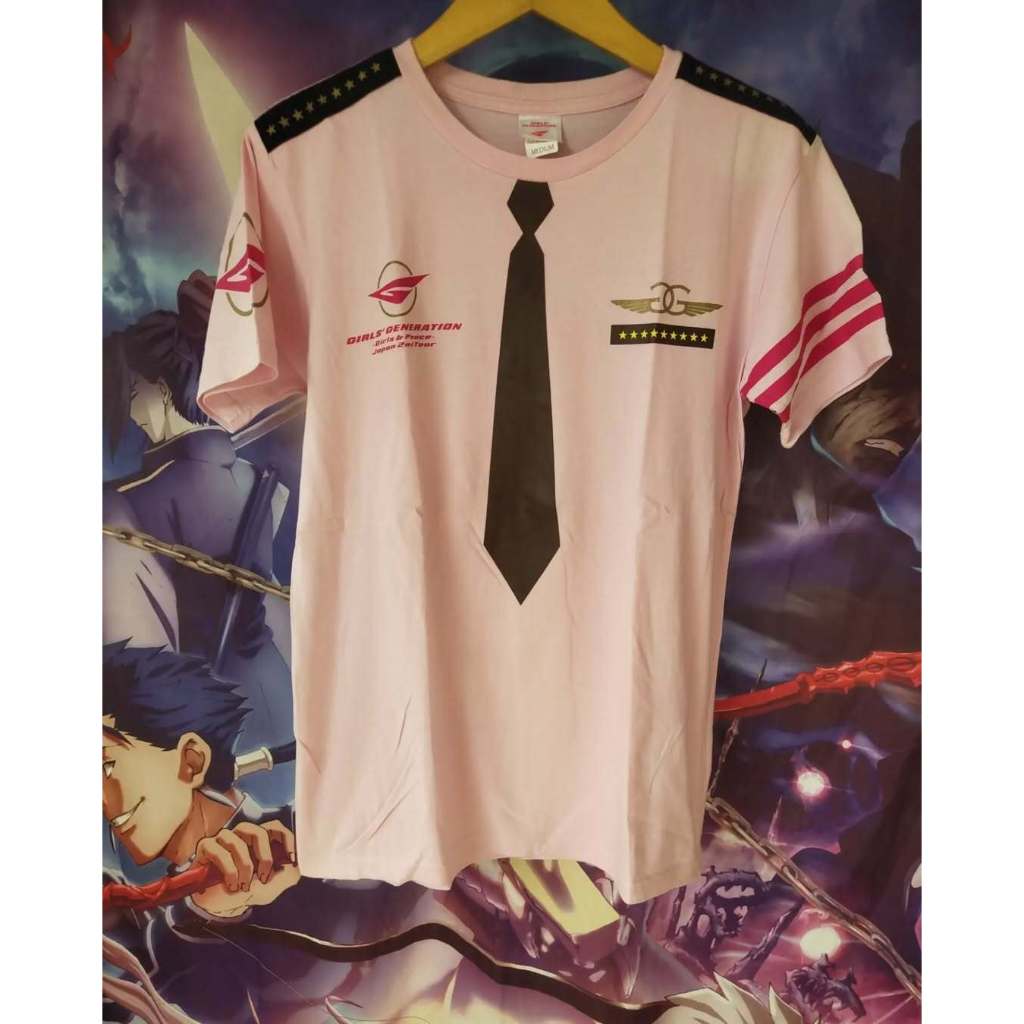 SNSD Girls Generation Costume Girls and Peace Japan 2nd Tour Official Girlband Tees Kaos Tshirt Orig