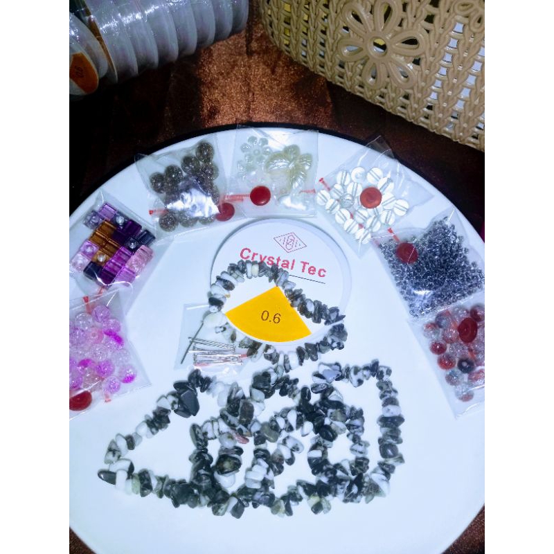 Blind Pack Manik Manik Unboxing Live ( Free gelang batu, tali elastis 1 roll, paku )