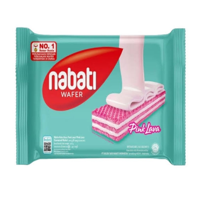 

Nabati Wafer Pink Lava 37g