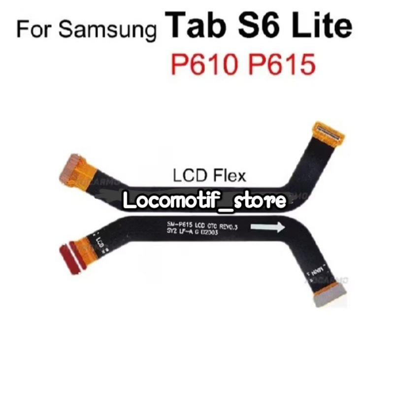 fleksibel cable main lcd fleksibel lcd tengah samsung tab S6 lite P615
