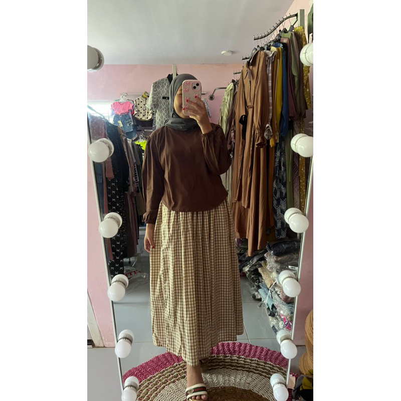 co khusus pesanan (atasan, Rok, celana, kulot, setelan, gamis , dress, Abaya, midi dress,