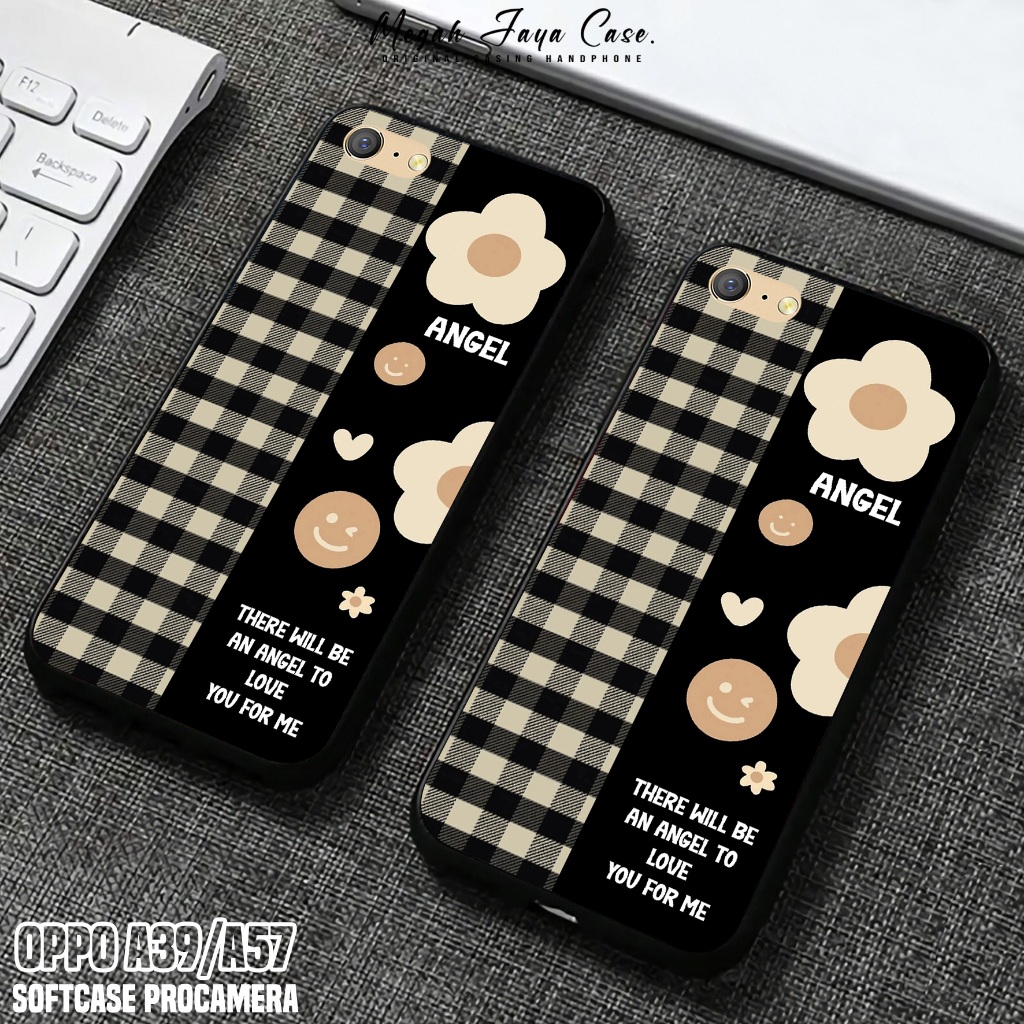 Case OPPO A39 / OPPO A57 Lama - Softcase OPPO A57 / OPPO A39 Motif BUNGA - Casing Hp OPPO A39 - Sili