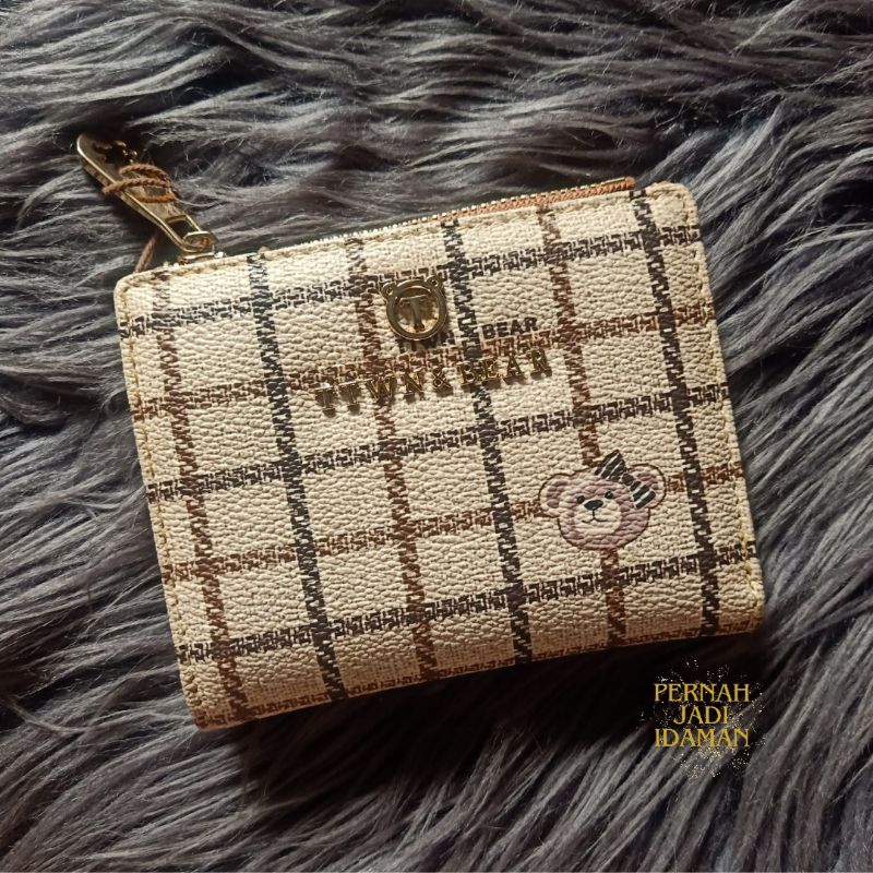 [PJI] TTWN Bear Foldable Wallet With Signature Bear
