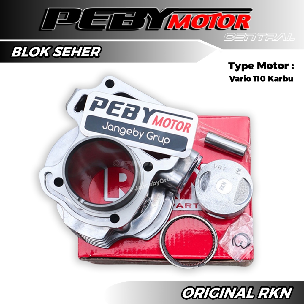 Blok Piston Set RKN Vario 110 Karbu