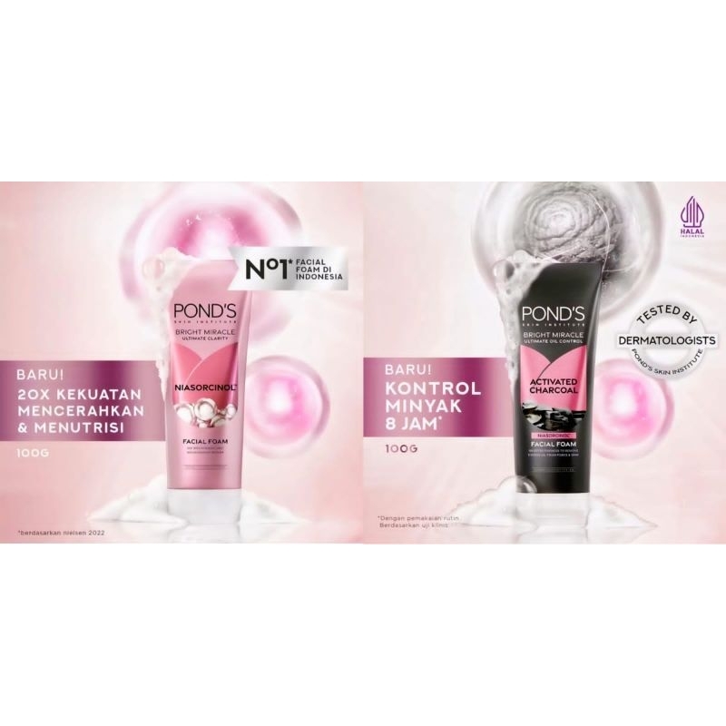 Ponds Pembersih wajah 100 ml